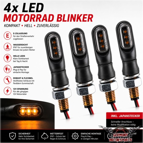 Led motorrad mini blinker - 4,