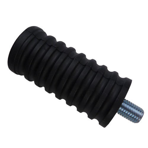 Schaltpedal schwarz gerippter