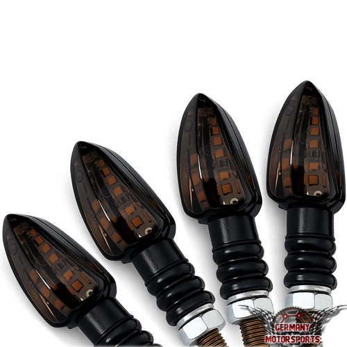 Led blinker shadow schwarz - 4x,