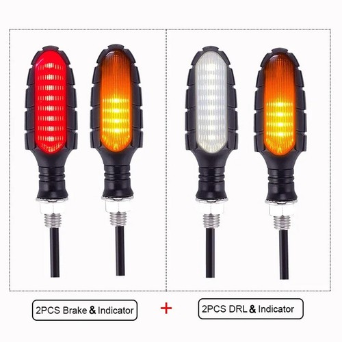 Led motorrad blinker - 4x,